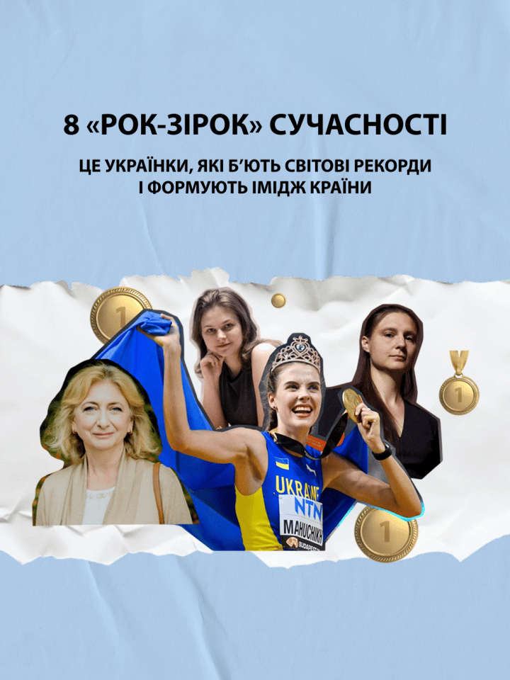 8 «рок-зірок» сучасності: це українки, які б’ють світові рекорди і формують імідж країни