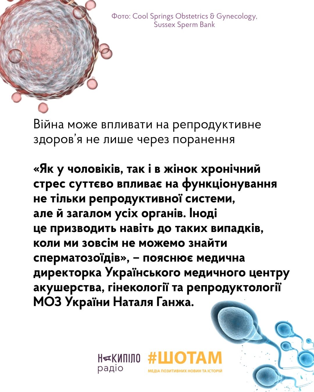 Військові можуть безплатно зберегти репродуктивні клітини