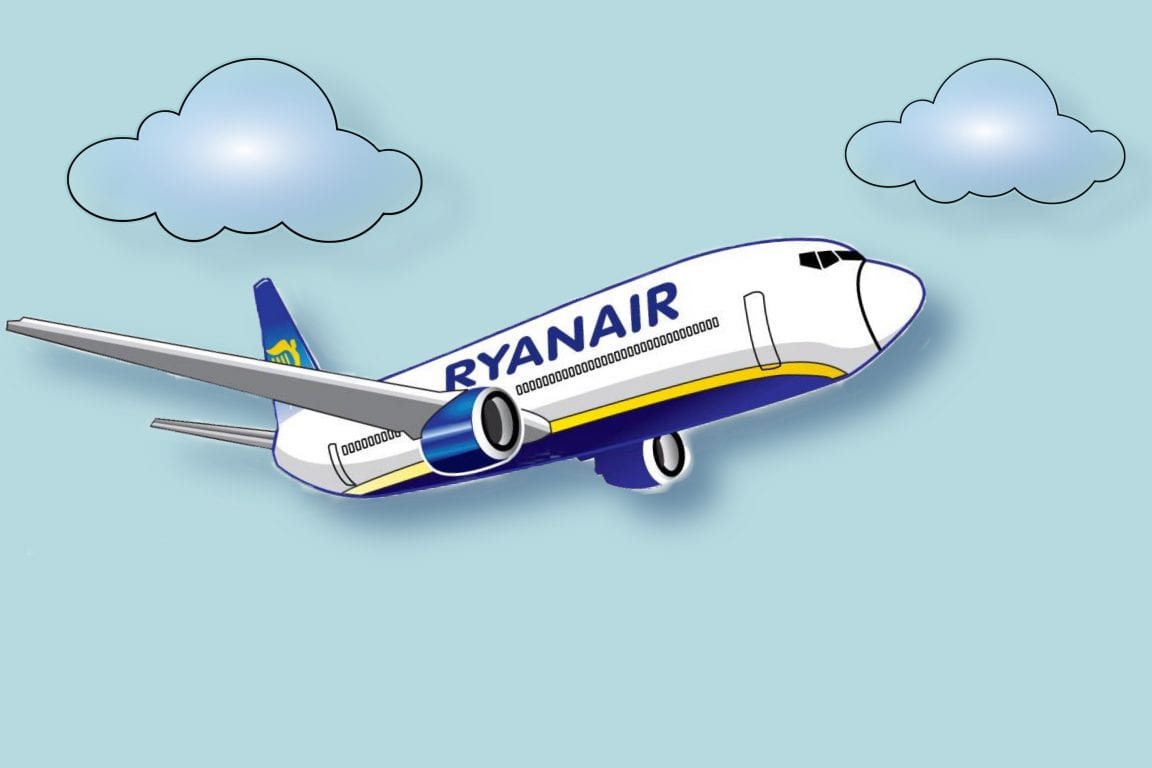 Ryanair розпродає 200 тисяч квитків від 10 євро