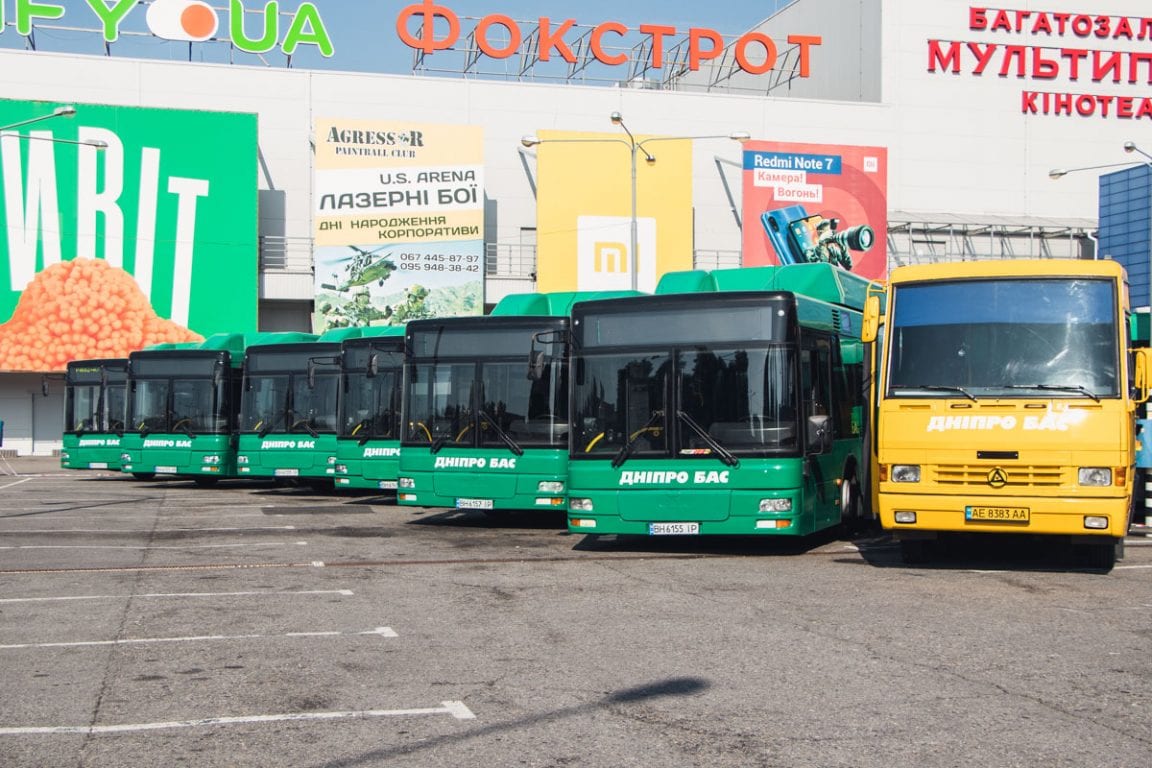 У Дніпрі закупили 50 великих автобусів
