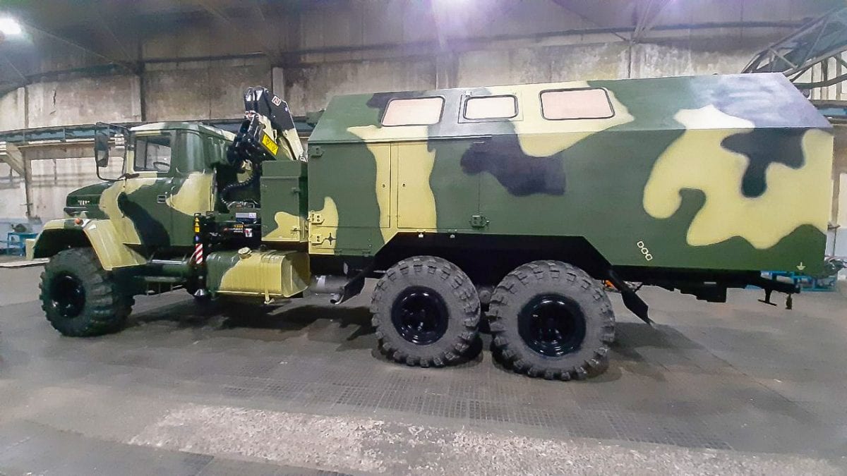 Український КрАЗ розробив універсальну майстерню для військових Південно-Східної Азії