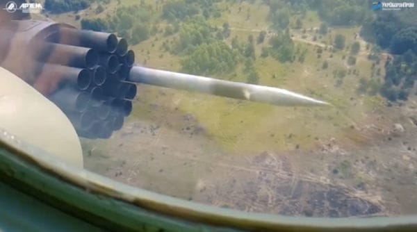 ЗСУ прийняли на озброєння українські некеровані ракети РС-80