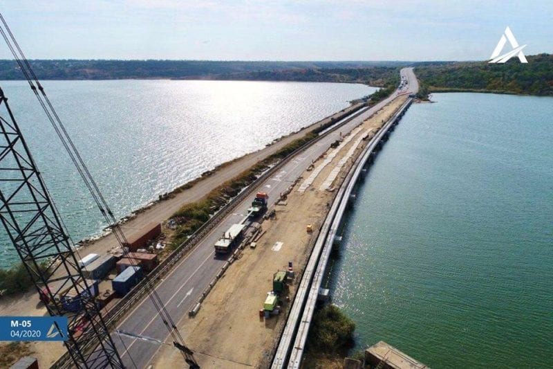 Стартував ремонт мосту через Хаджибейський лиман: яким він буде