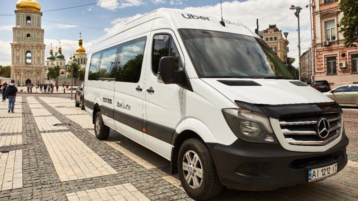 Коли у Києві знову запрацює Uber Shuttle: схема маршрутів