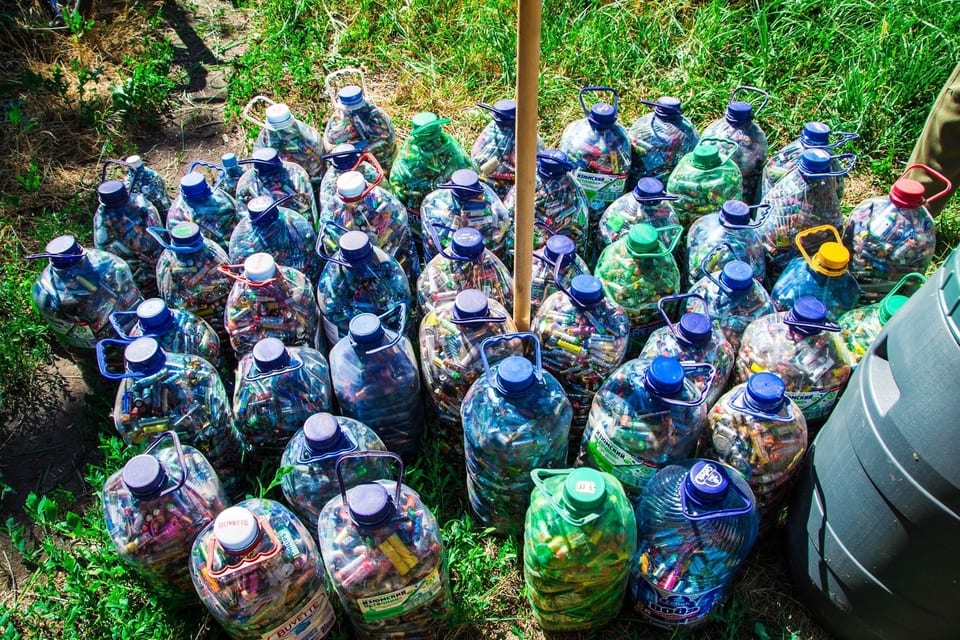 Зібрали майже 400 кг: на Харківщині пенсіонер організував збір батарейок на переробку