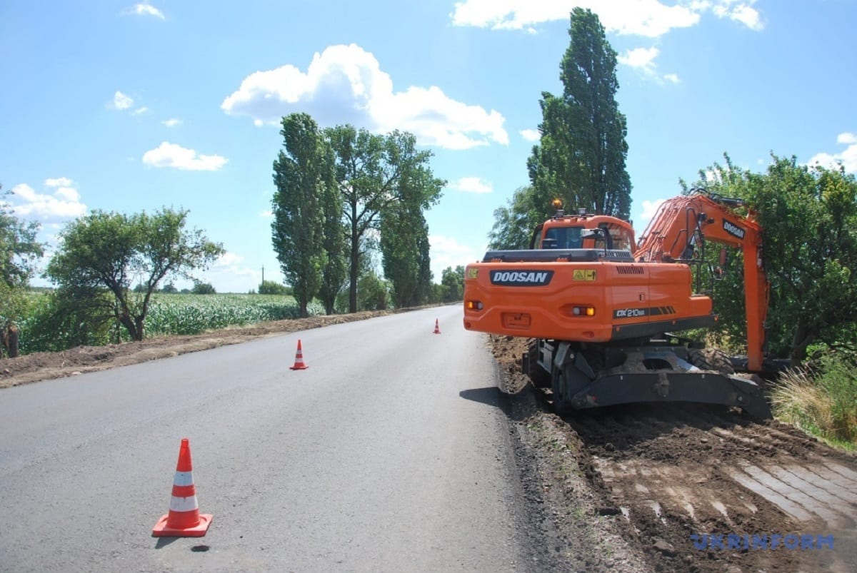 На Чернігівщині вперше за 50 років ремонтують дорогу Ніжин – Прилуки