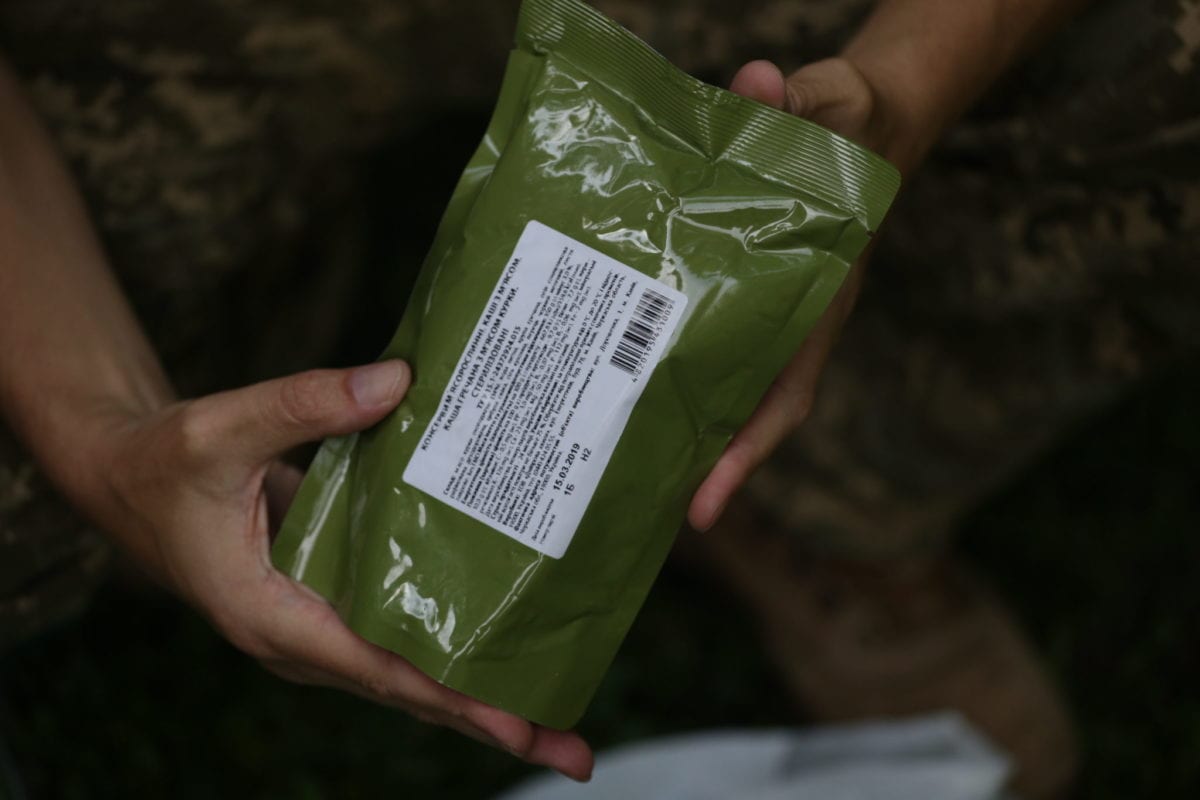 Для ЗСУ розробляють нові зразки сухих пайків