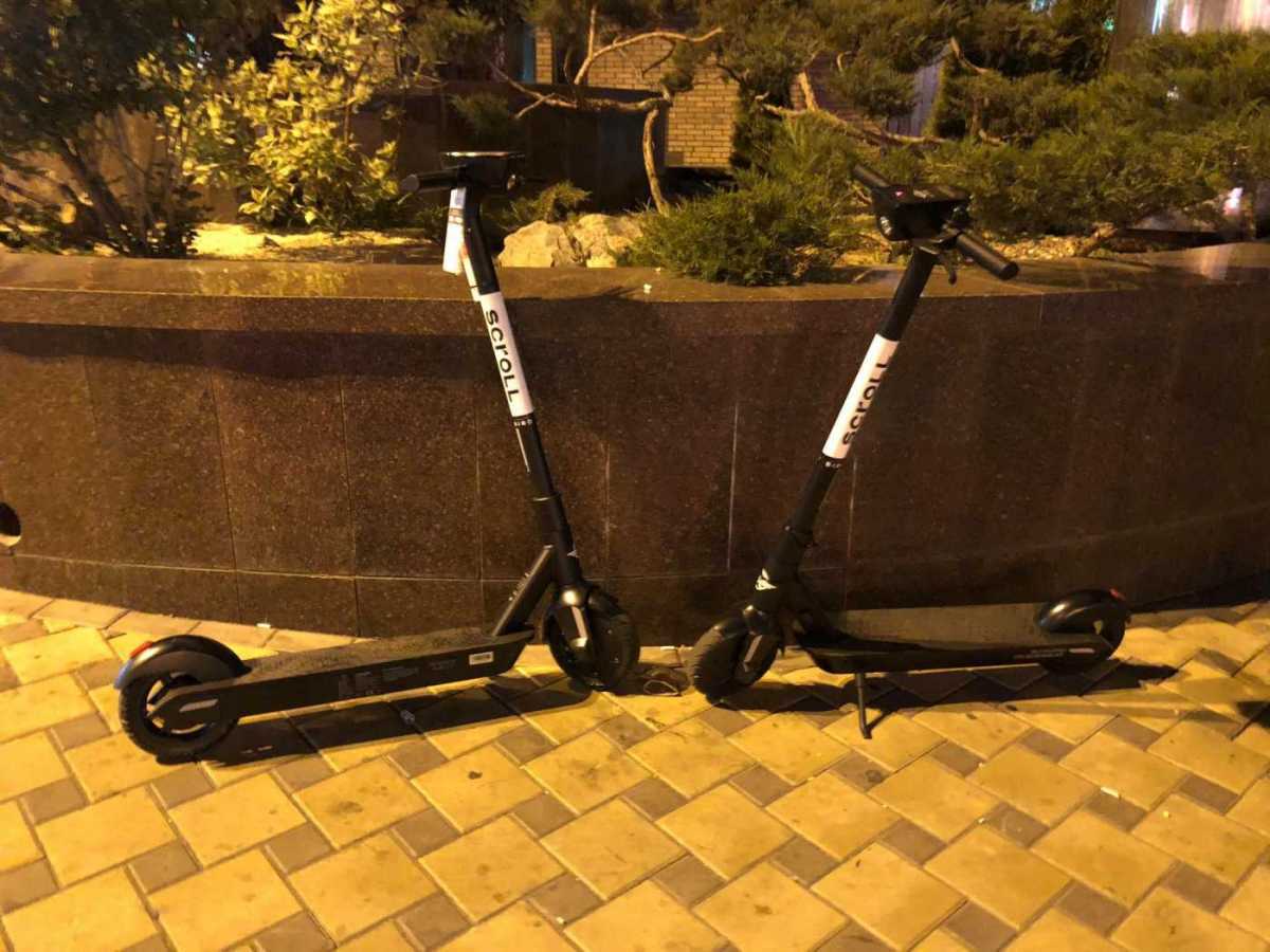 У Києві запустили прокат самокатів Scroll