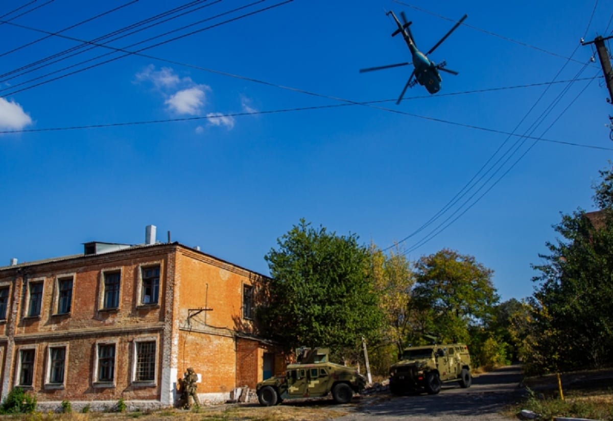 Нацгвардійці провели контрдиверсійні навчання (ФОТО)