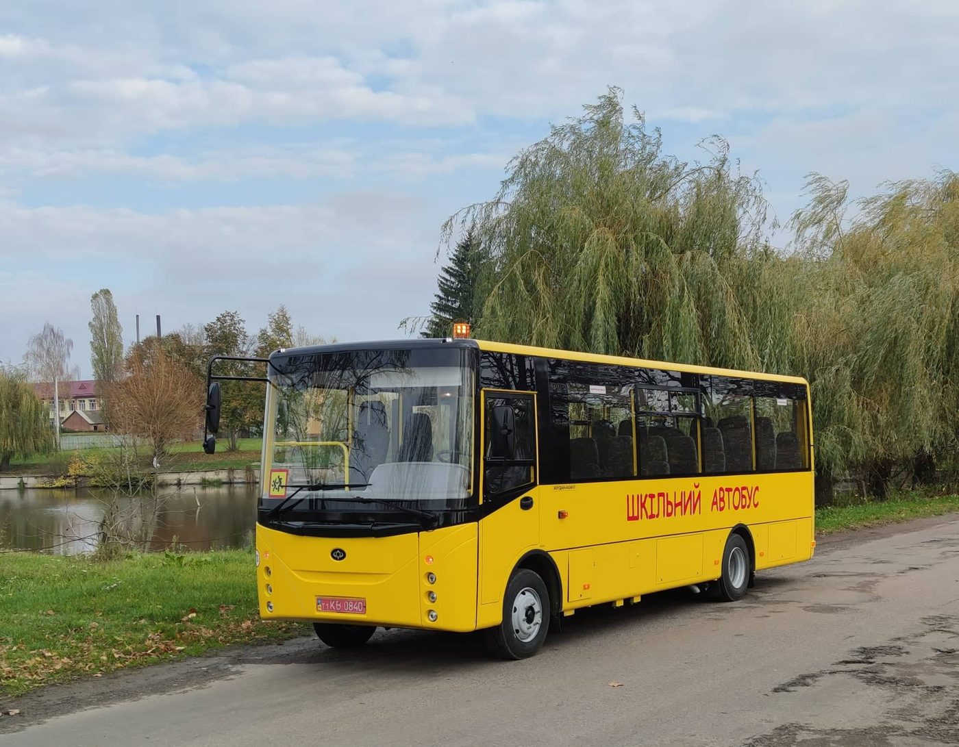 Стартували випробування шкільного автобуса «Богдан» з оновленим екстер’єром (ФОТО)