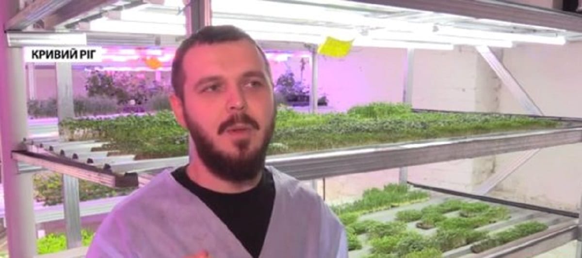 Фермер-діджей з Кривого Рогу вирощує мікрозелень під електронну музику
