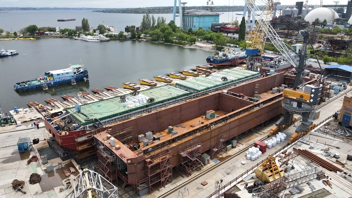 Нібулон будує третє 100-метрове несамохідне судно (ФОТО)