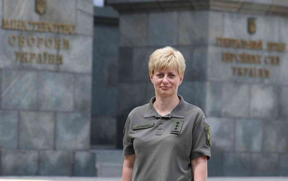 Уперше в Україні командувачем у Збройних силах стала жінка