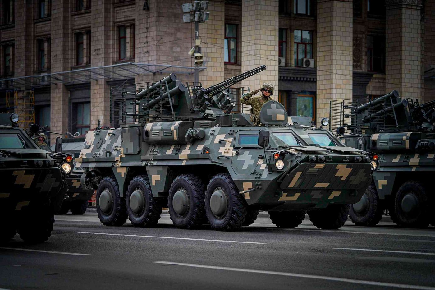 Модернізовані українські БТР-4 вперше залучають до міжнародних навчань Combined Resolve