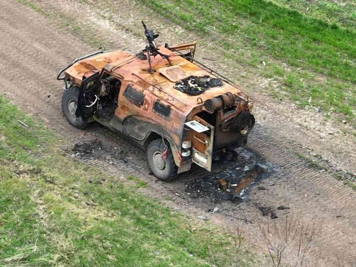 На Херсонщині ЗСУ знищили із «Корсара» ворожі «Тигри» і БМП-3