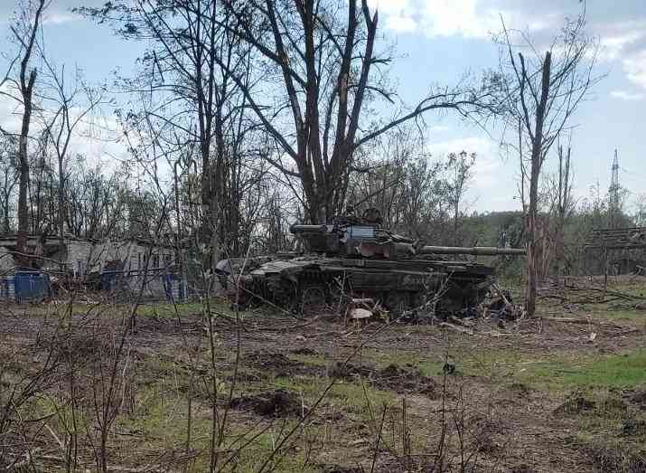 Штурмовий батальйон 128 бригади ЗСУ затрофеїв танк окупантів (ФОТО)