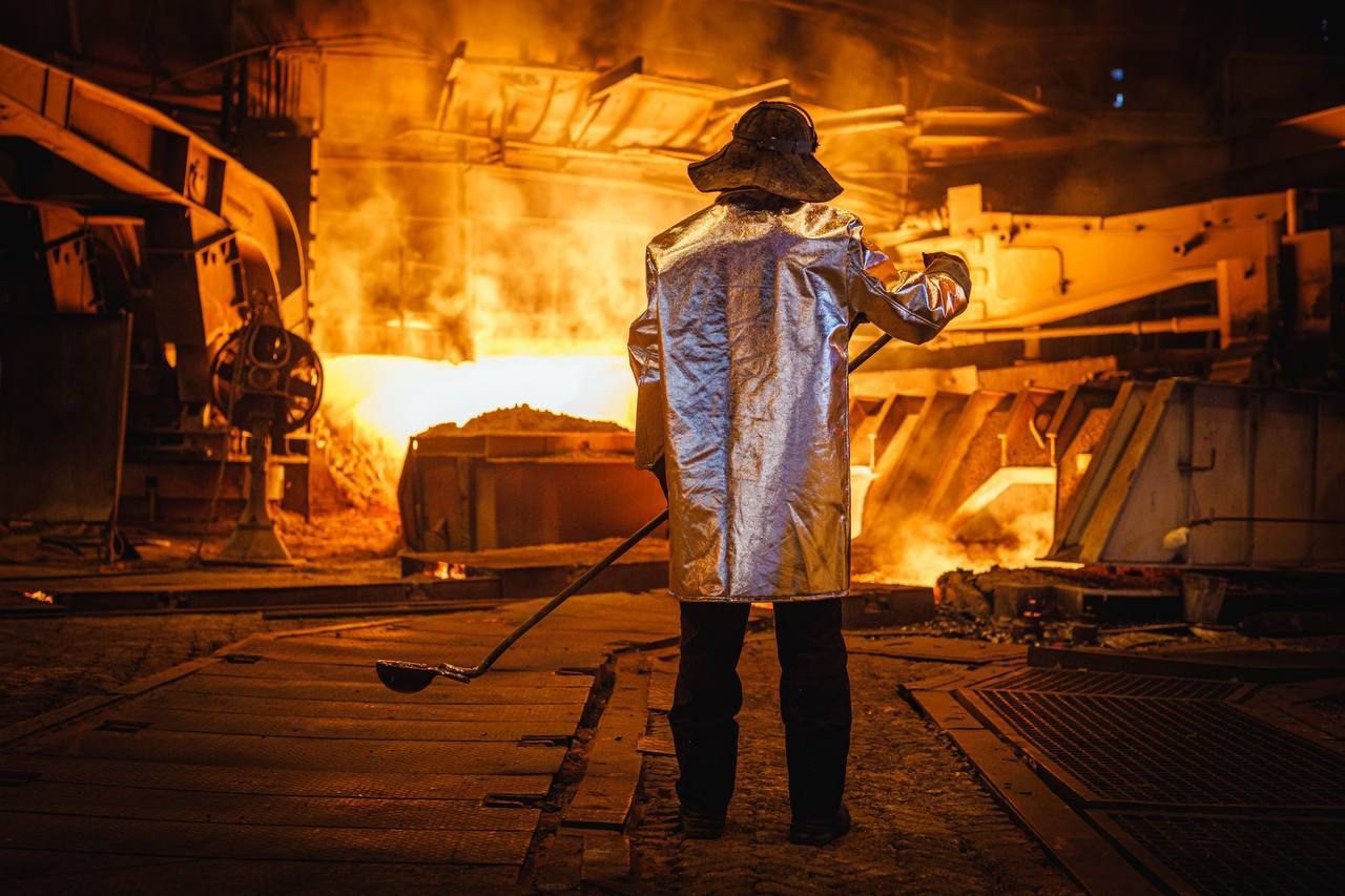 Криворізький металургійний комбінат відновлює безперервне виробництво (ФОТО)