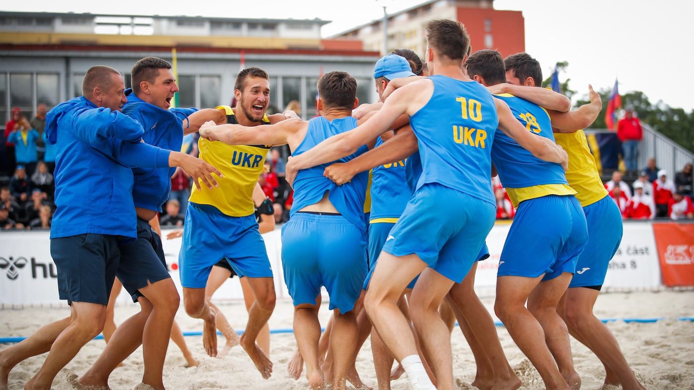 Збірна України з пляжного гандболу виборола «бронзу» Championship-2022