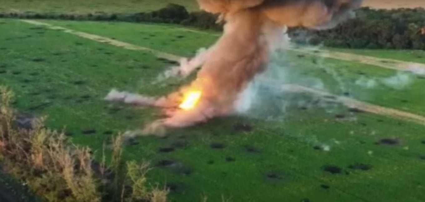 «Холодноярівці» спалили ворожий танк Т-80БВ на Харківщині (ВІДЕО)