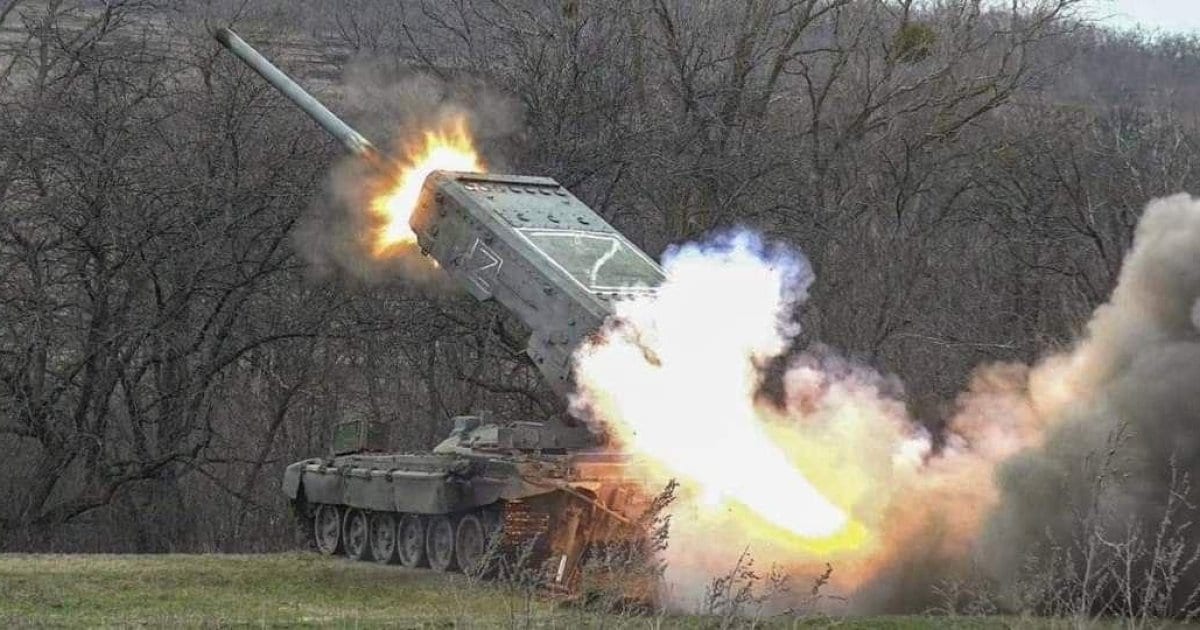 Воїни ЗСУ зі «Стугни» спалили російську вогнеметну систему «Сонцепек» (ВІДЕО)