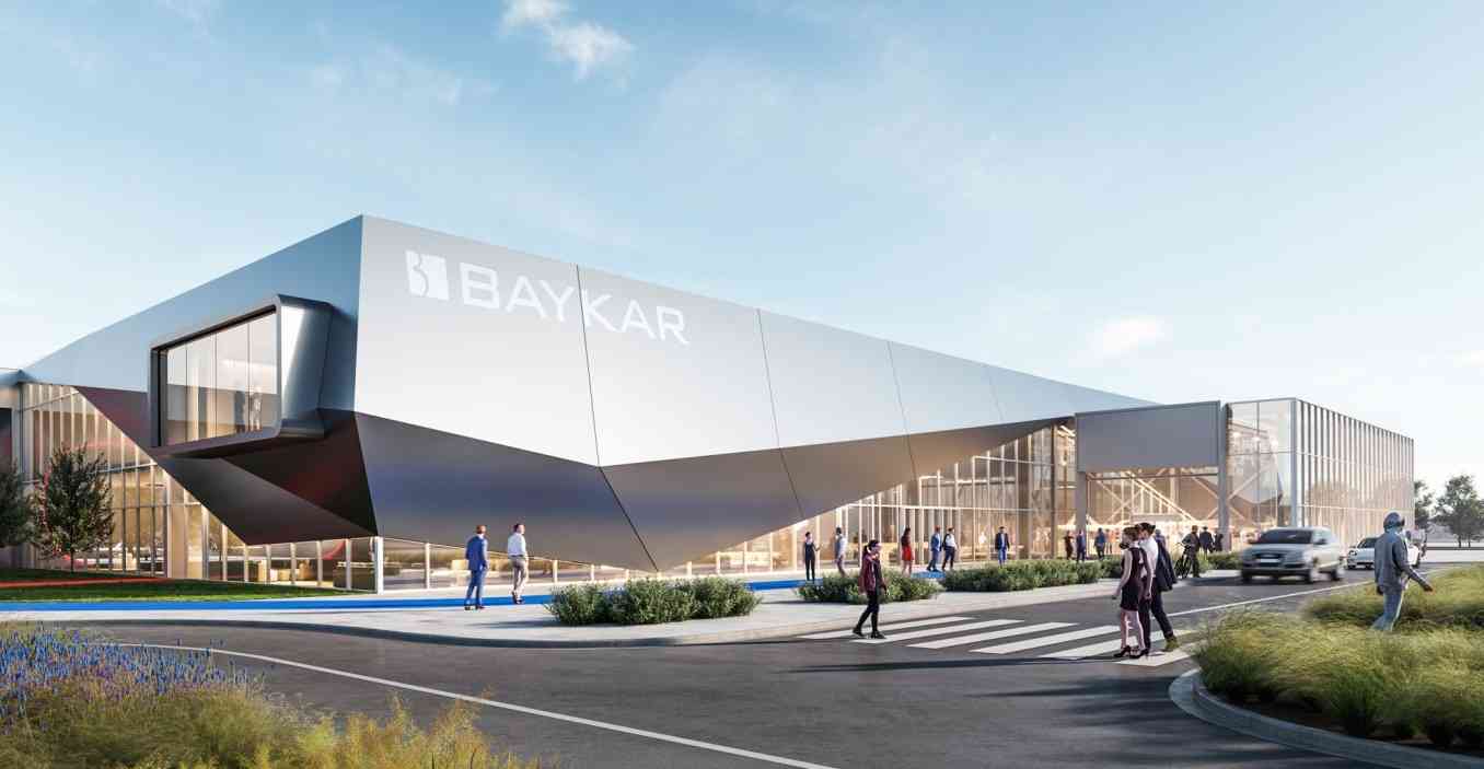 Представили концепт українського заводу з виробництва дронів Bayraktar