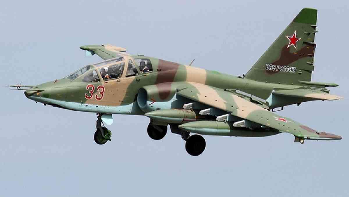 На Херсонщині збили ворожий штурмовик Су-25