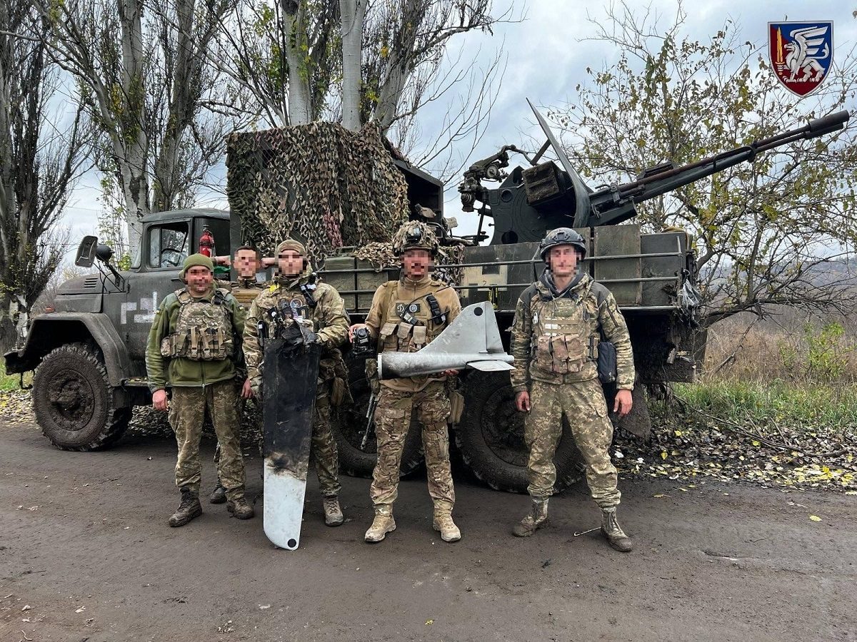 Десантники з Донеччини приземлили ворожий БПЛА «Орлан-10»