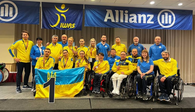 Українські парафехтувальники виграли дев’ять медалей Кубку світу (ФОТО)