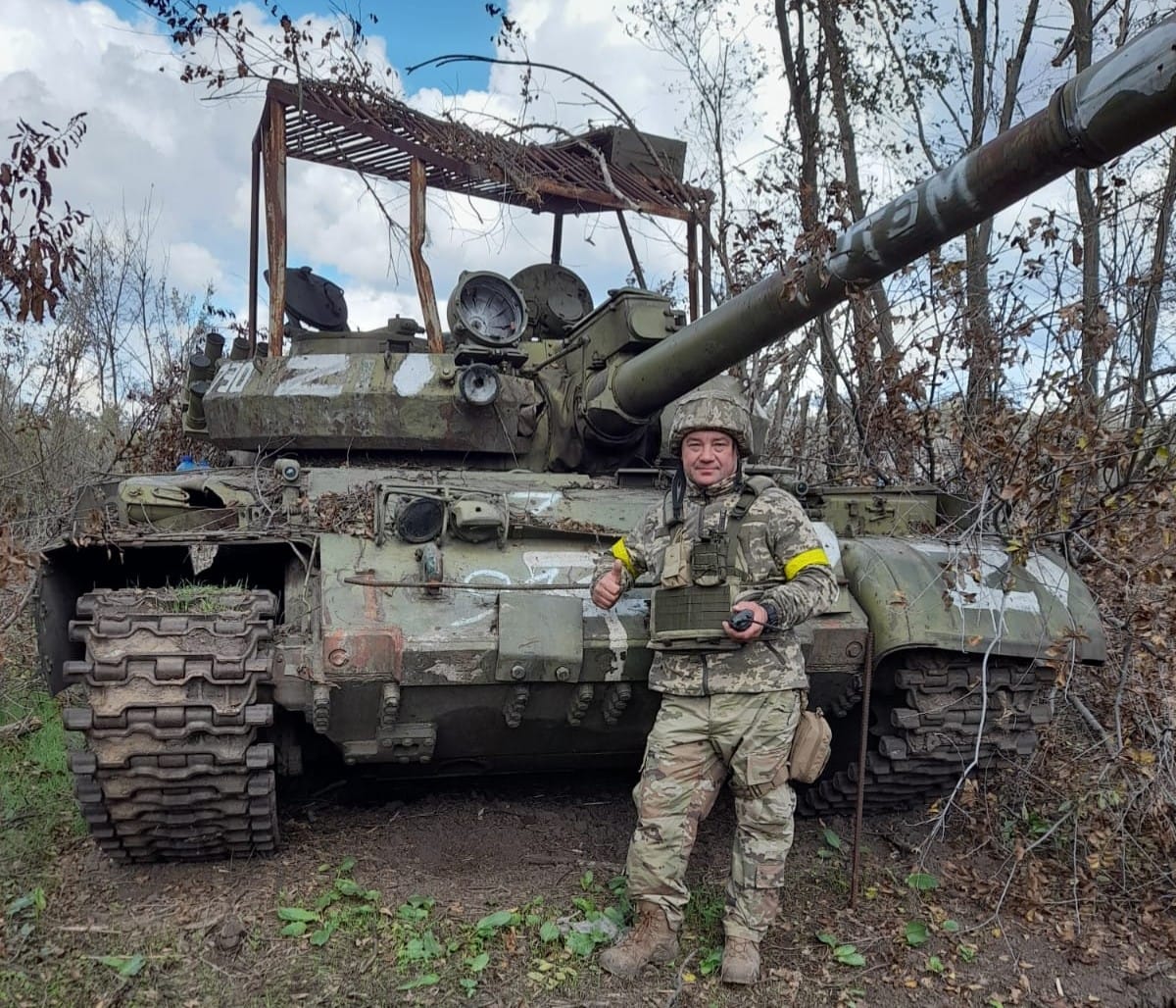 Бійці 57 ОМПБр захопили російський танк Т-80 (ВІДЕО)