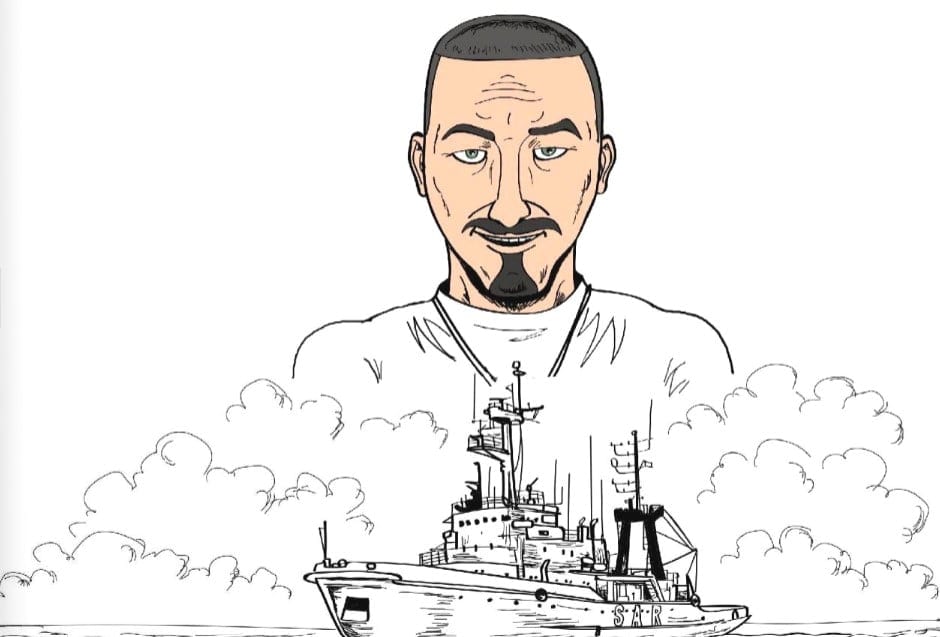 «Ти що, безсмертний?». Українці створили комікс про незламного священника з острова Зміїний