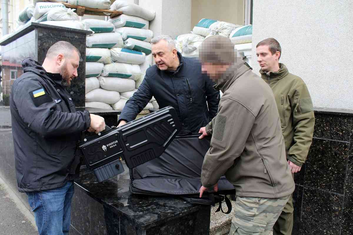 Лісівники Хмельниччини передали ЗСУ антидроновий комплекс за 485 тис. грн