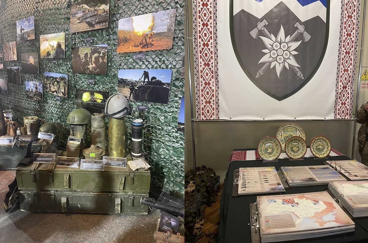 У Києві можна побачити трофеї штурмової бригади «Едельвейс»