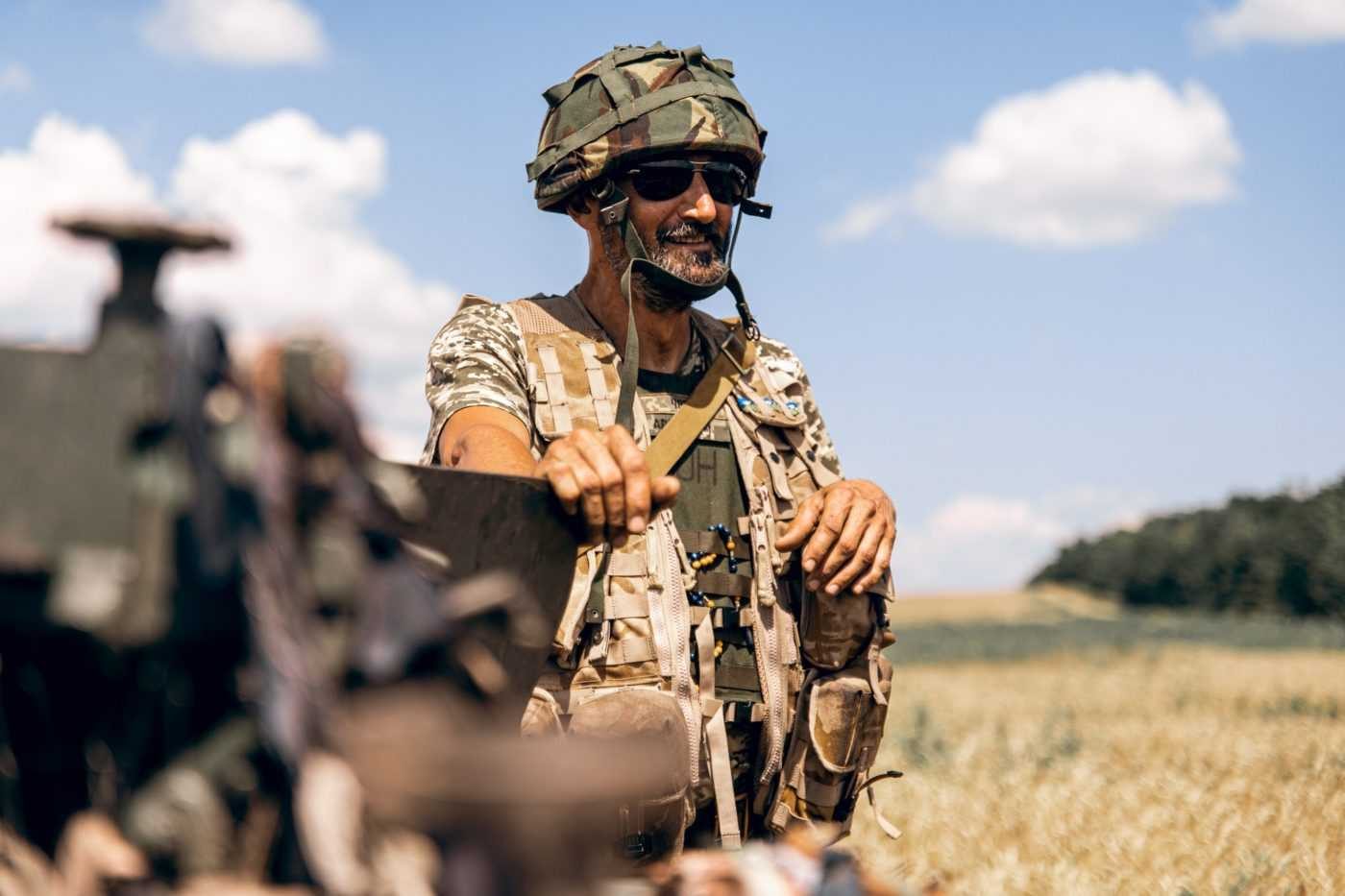 Бійці 45 бригади знищили дві гармати окупантів під Соледаром (ВІДЕО)