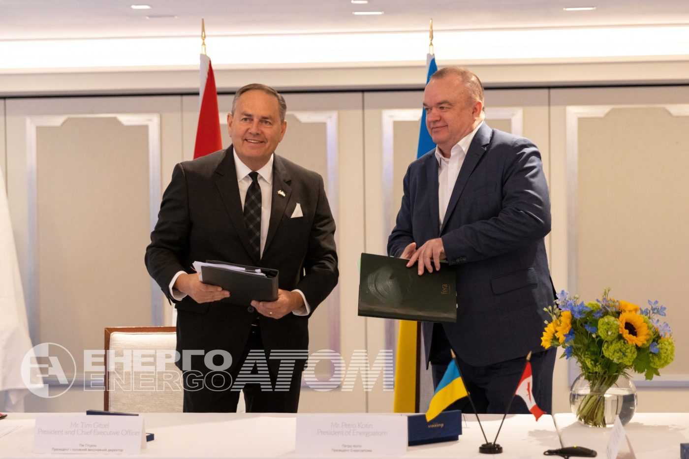 Енергоатом уклав стратегічну угоду з CAMECO про постачання ядерного палива