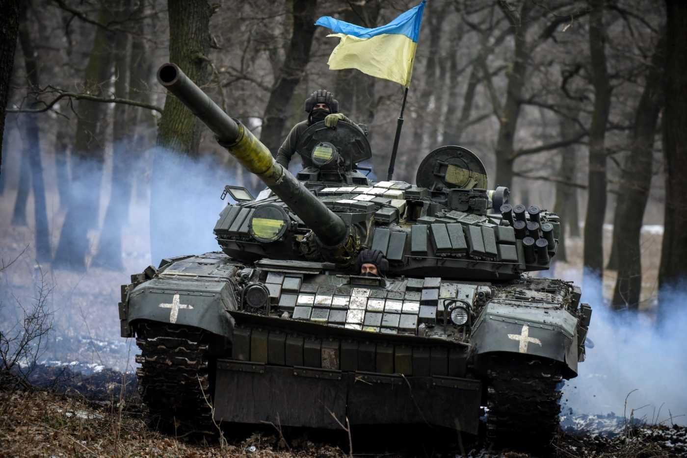 Бійці 24 ОМБр артилерією знищили ворожу групу (ВІДЕО)