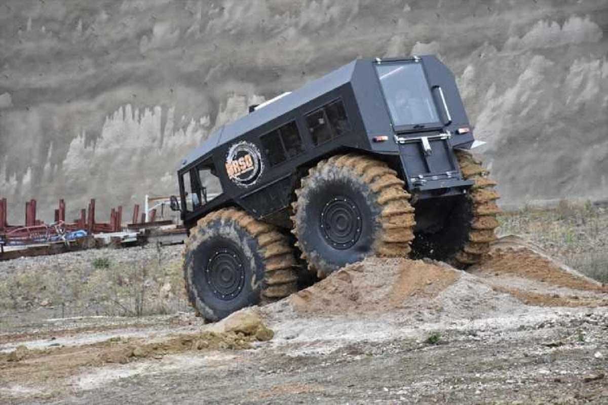 Українські всюдиходи Sherp виготовлятимуть у Туреччині (ВІДЕО)