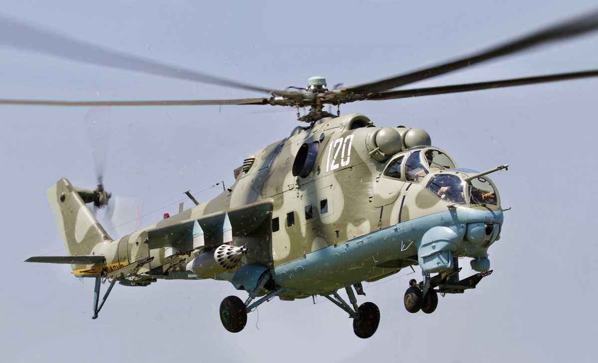 На Авдіївському напрямку ЗСУ збили бойовий гелікоптер Мі-24