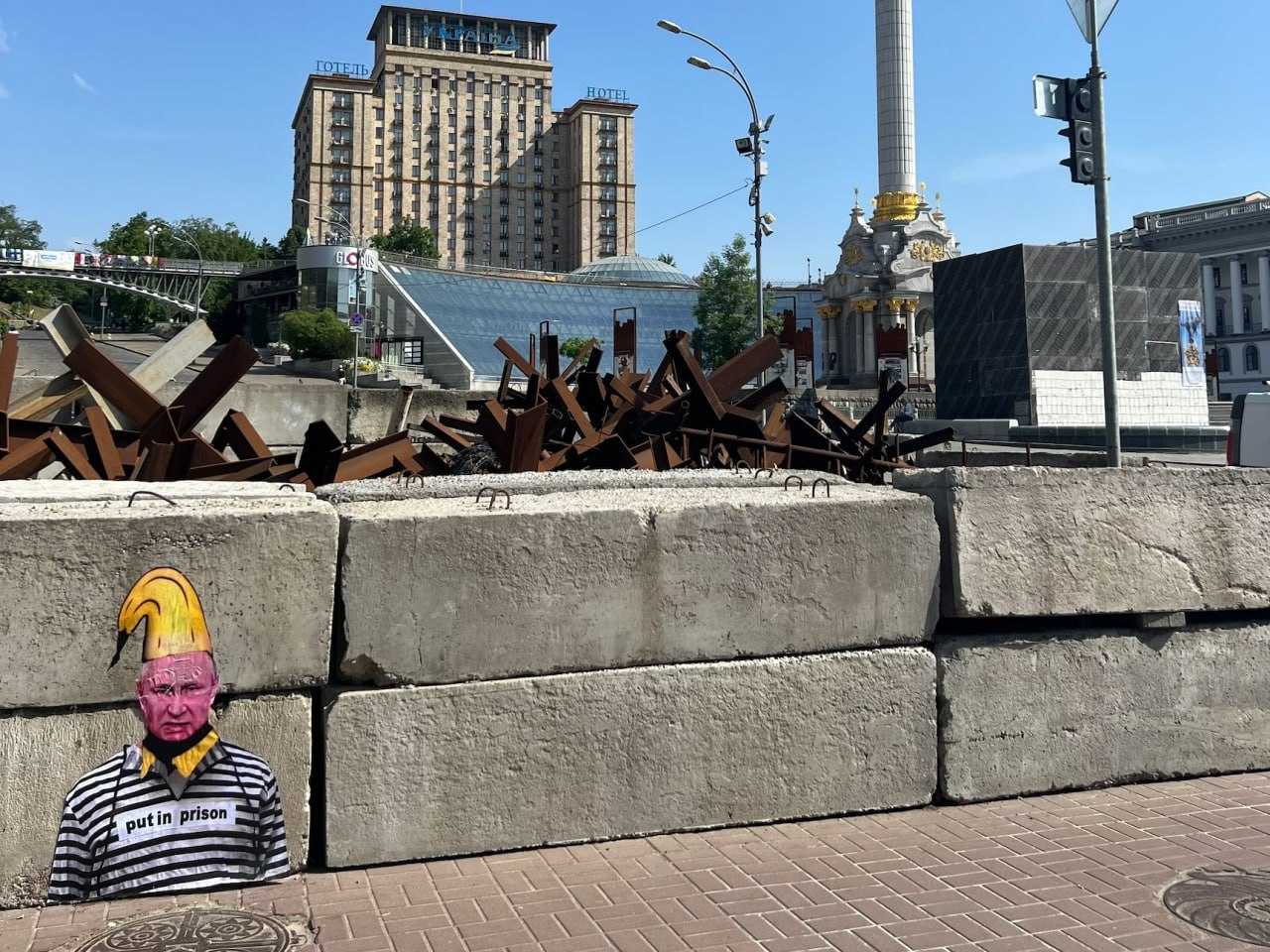 У Києві та області з’явилися малюнки німецького стріт-арт художника (ФОТО)