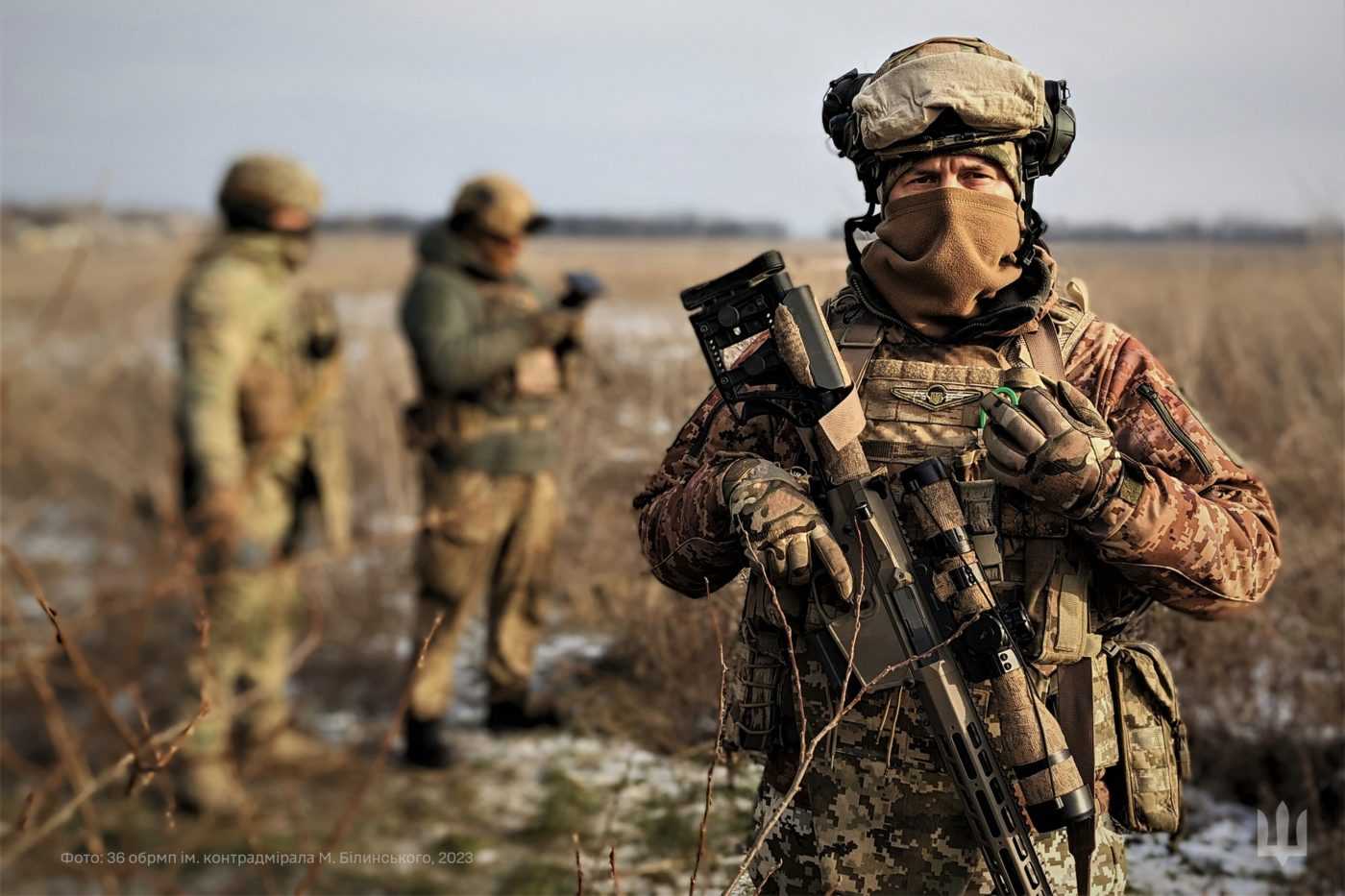 Морпіхи знищили мінометний розрахунок окупантів на Донеччині (ВІДЕО) 