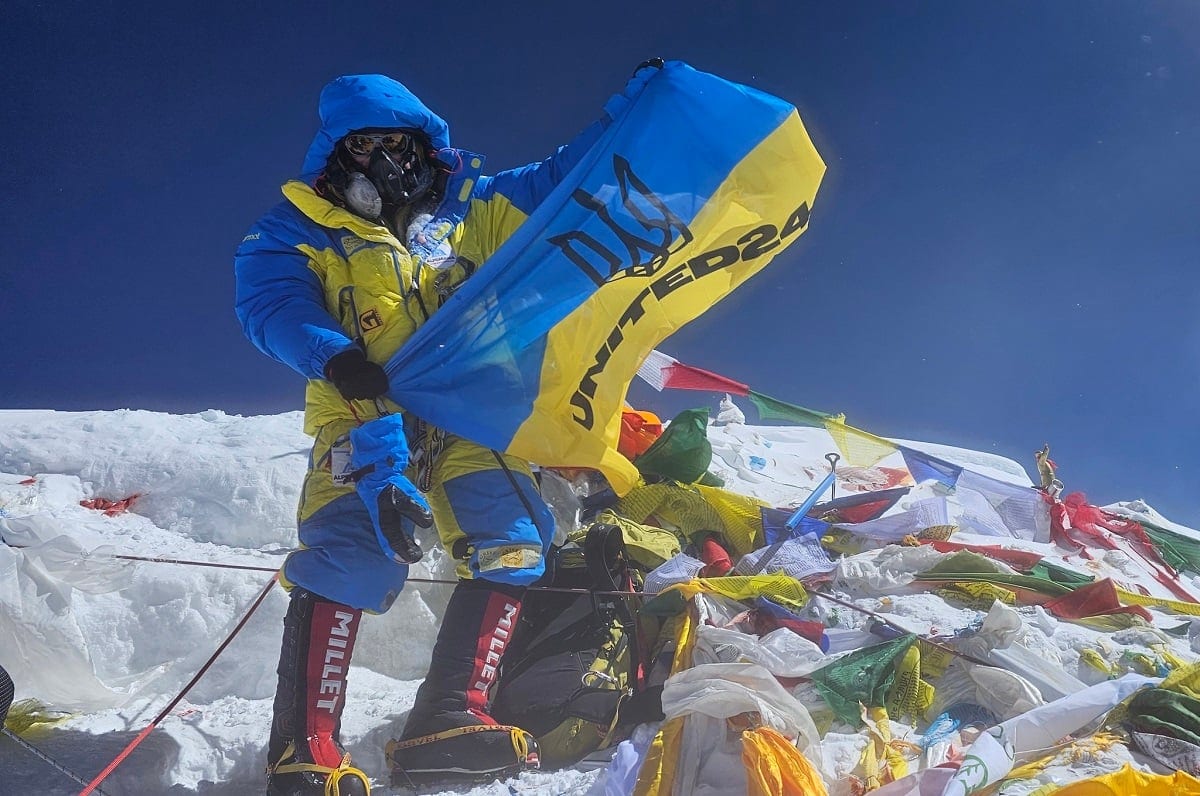 Харківський альпініст вп’яте підкорив Еверест
