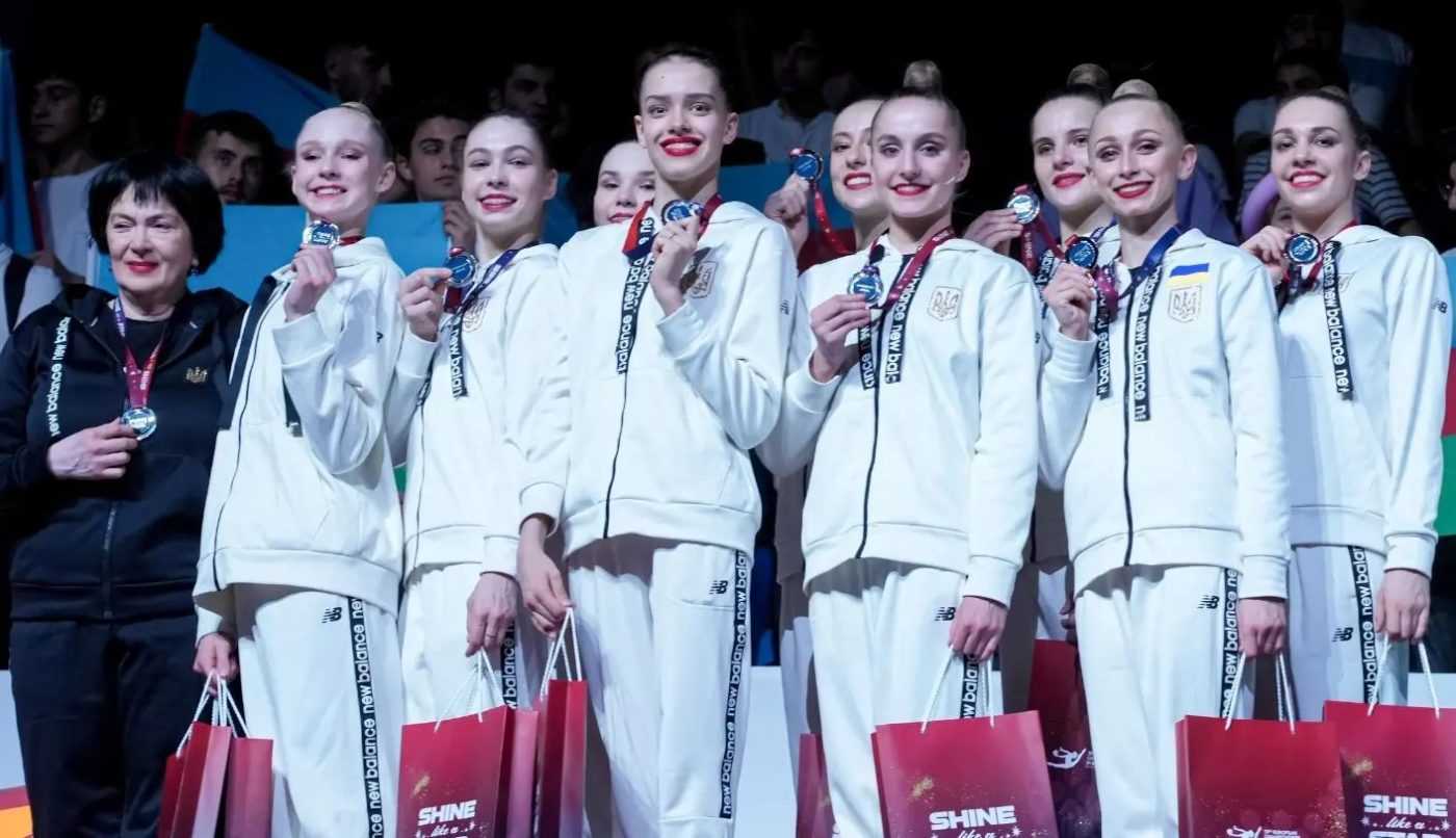 Українські гімнастки стали срібними призерками Чемпіонату Європи
