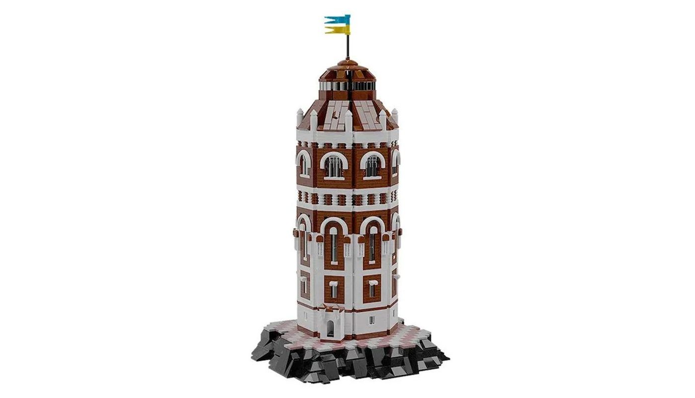 Український дизайнер запропонував LEGO випустити модель Маріупольської вежі (ФОТО)