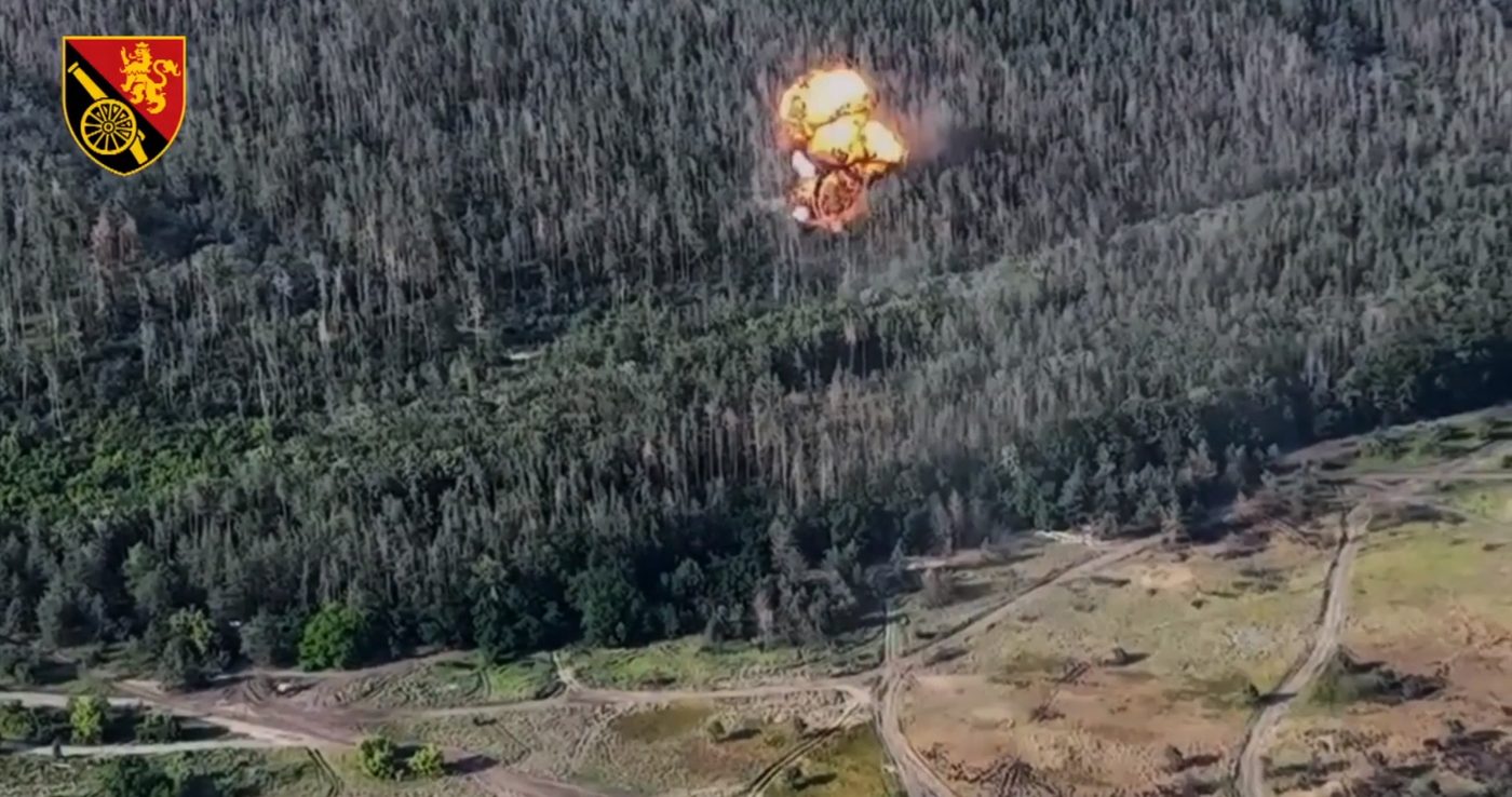 ЗСУ знищили паливозаправник окупантів на Луганщині (ВІДЕО)