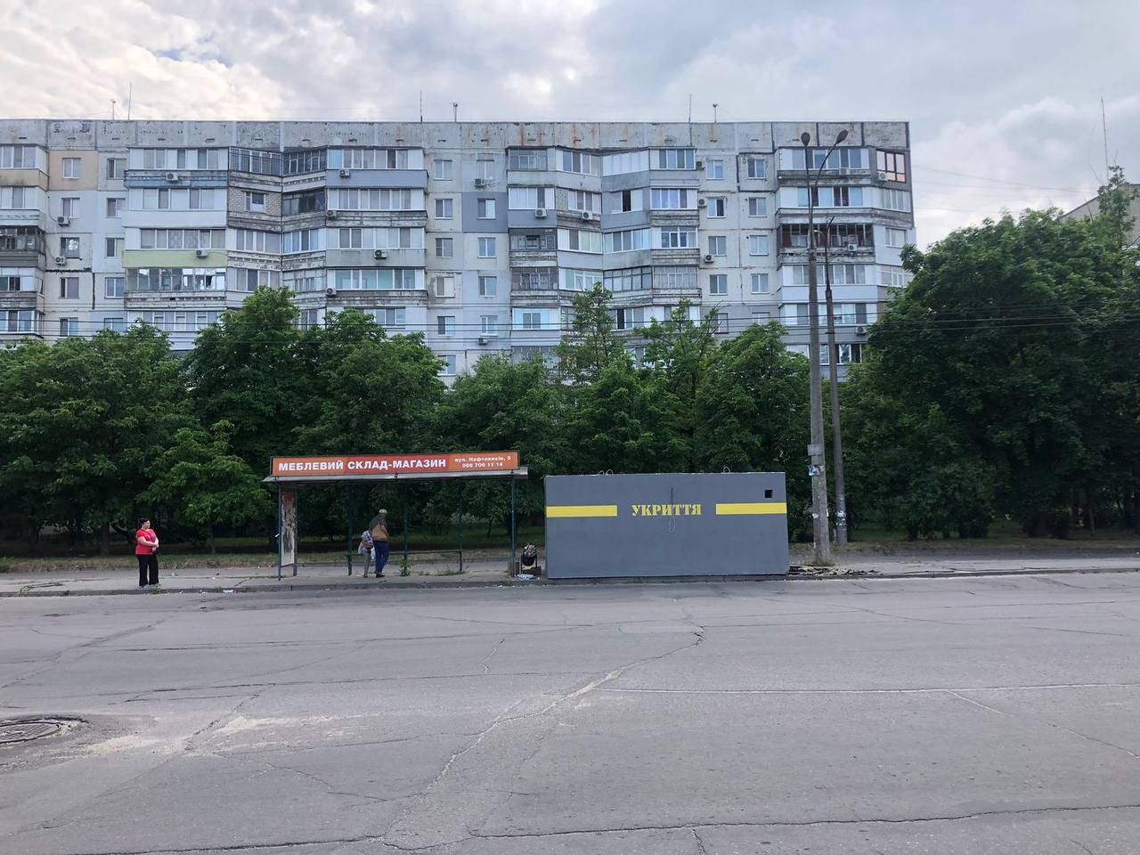 У Херсоні встановили ще п’ять вуличних укриттів. Де саме (ФОТО)
