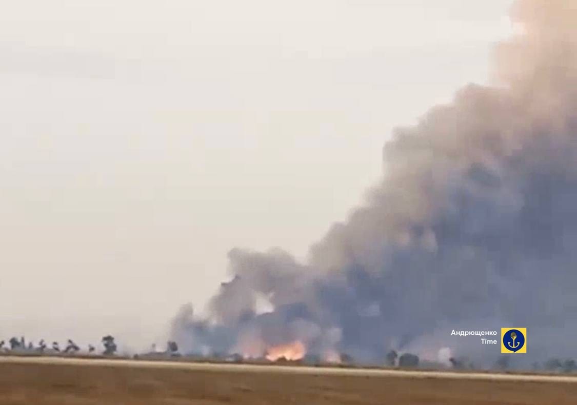 На Херсонщині українські військові знищили склад з російськими боєприпасами (ФОТО)