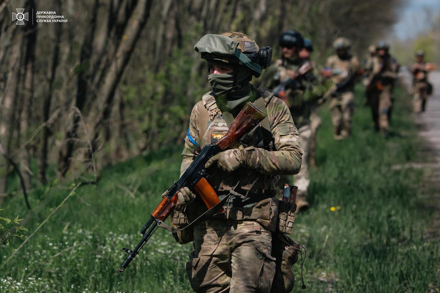 Прикордонники знищили ворожу групу піхоти поблизу Бахмута (ВІДЕО)