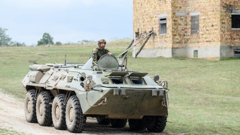 Болгарія вперше передала Україні бронетехніку