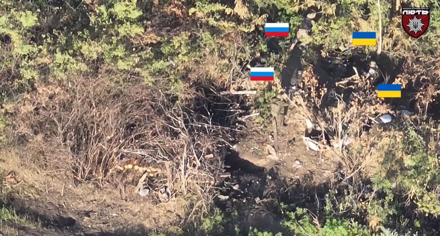 Бригада «Лють» Гвардії наступу взяла в полон п’ятьох окупантів (ВІДЕО)