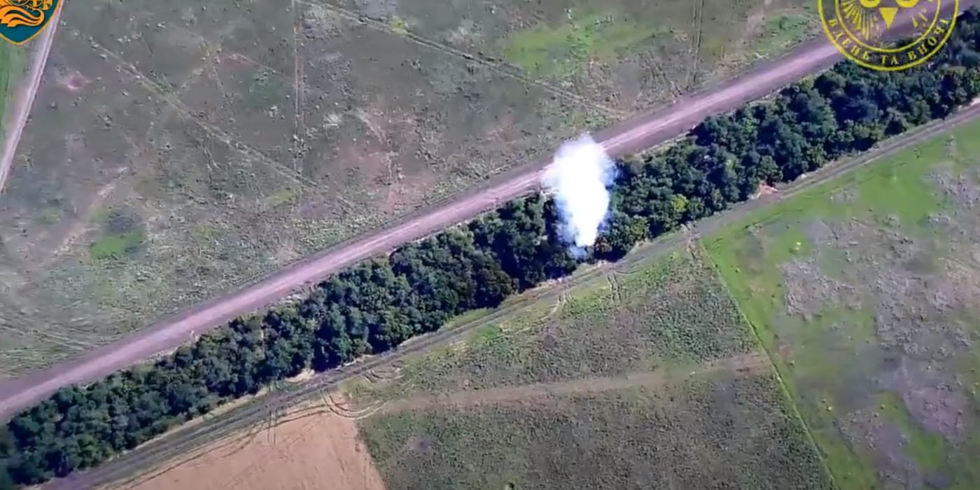 Морпіхи знищили ворожу гаубицю «Акація» (ВІДЕО)