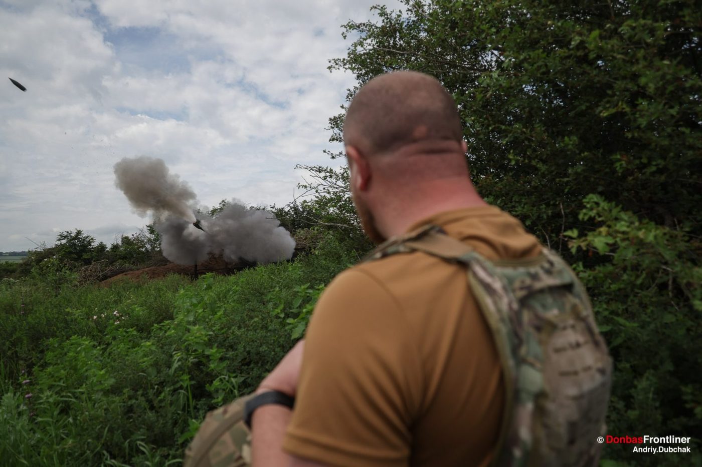 Воїни 30 ОМБр знищили ворожий командний пункт на Донеччині (ВІДЕО)